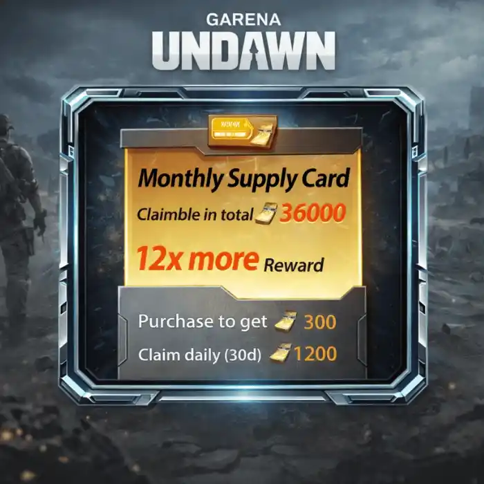 Garena Undawn Monatskarte