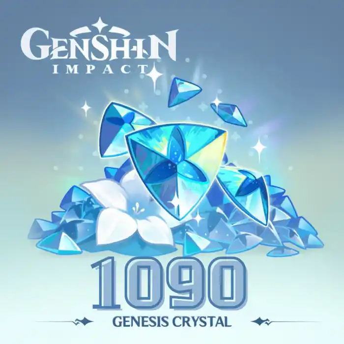 Genshin Impact 1090 Genesis Crystal