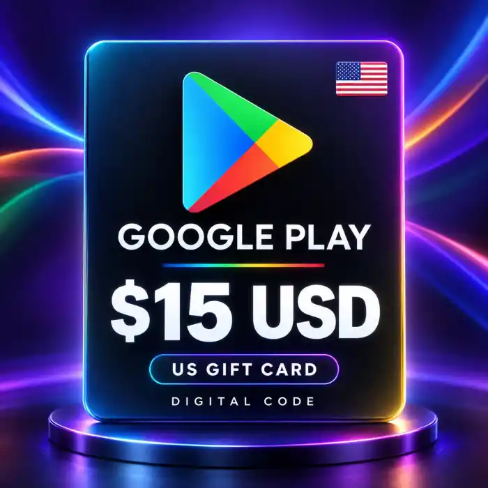 Google 15 USD Play Gift Card