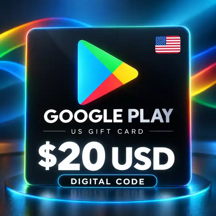 Google 20 USD Play Gift Card