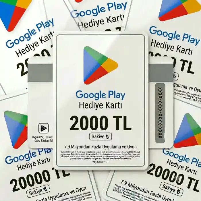Google 2000 TL Play Gift Card