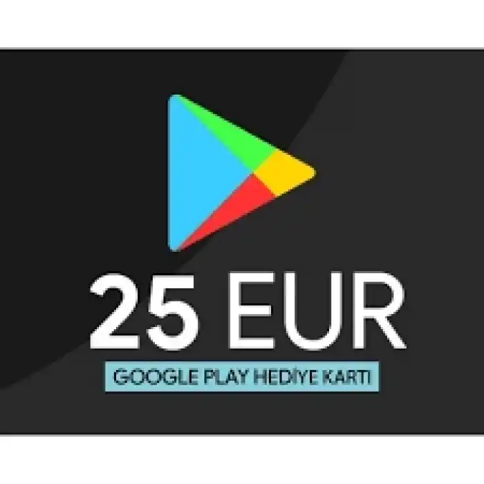 Google 25 EUR Play Gift Card