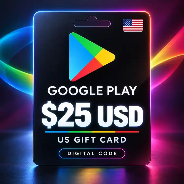 Google 25 USD Play Gift Card