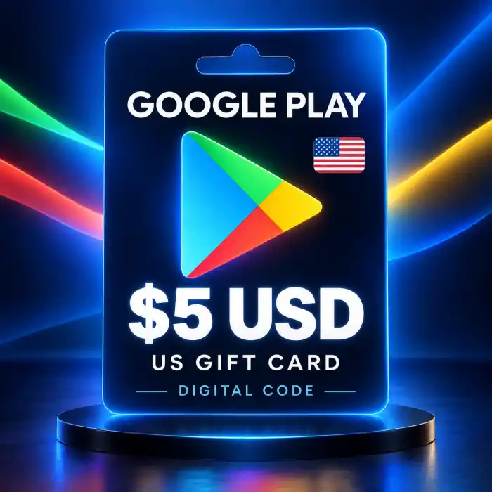 Google 5 USD Play Gift Card