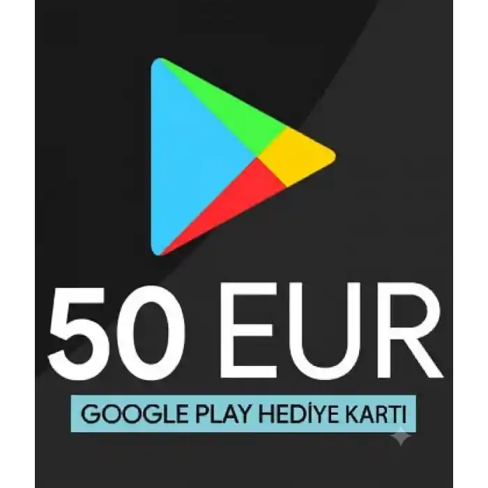 Google 50 Eur Play Hediye Kartı