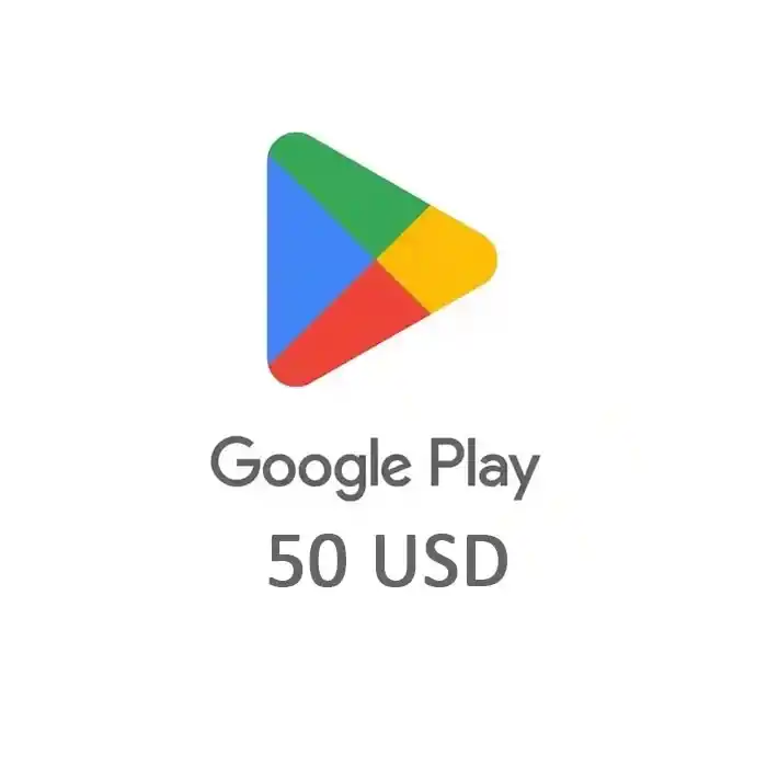 جوجل 50 دولار قسيمة هدايا بلاي