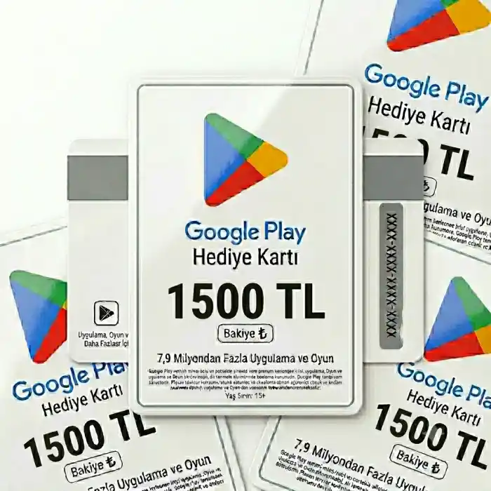Google 1500 TL Play Gift Card