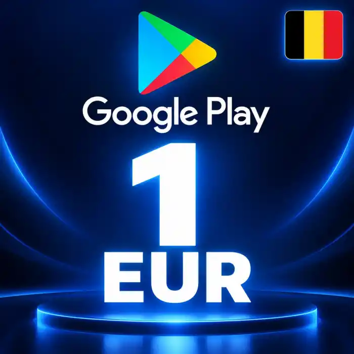 Google Play BE 1 EUR