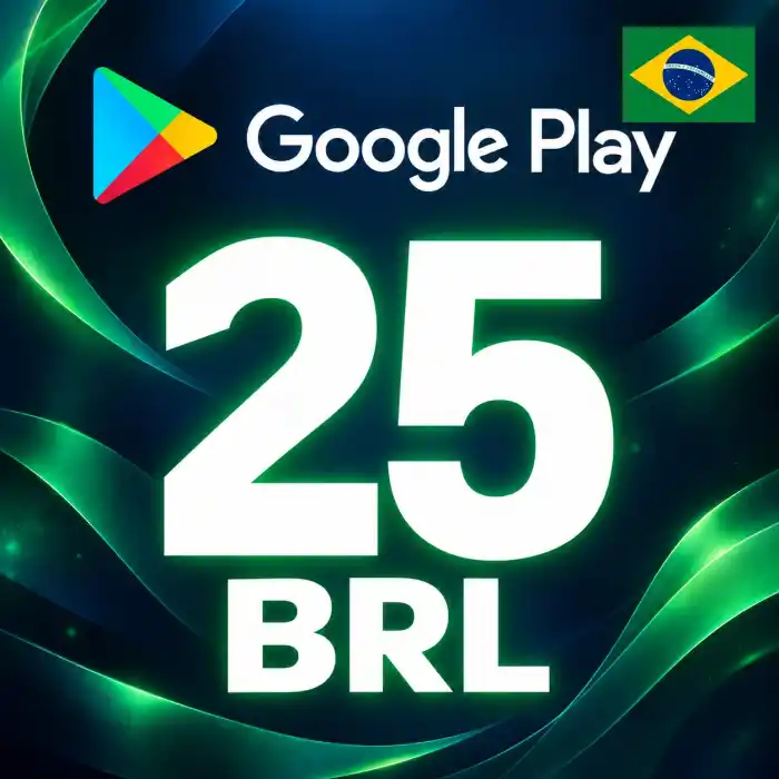 Google Play BR 25 BRL