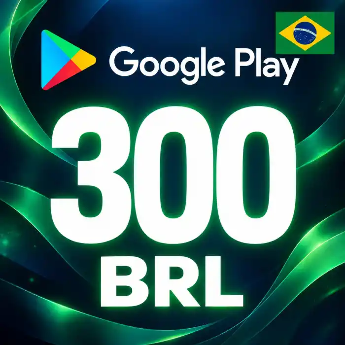 Google Play BR 300 BRL