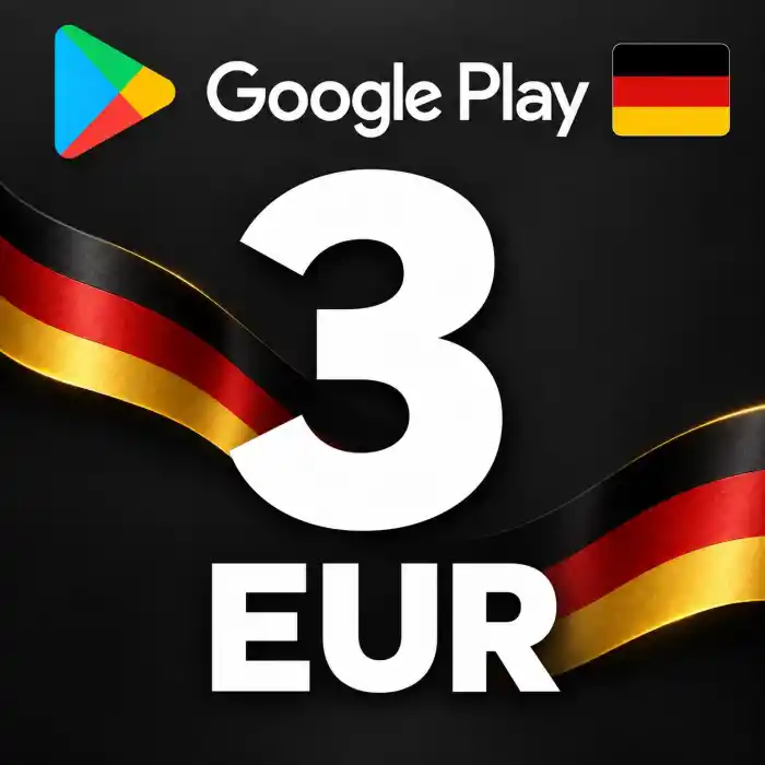 Google Play DE 3 EUR