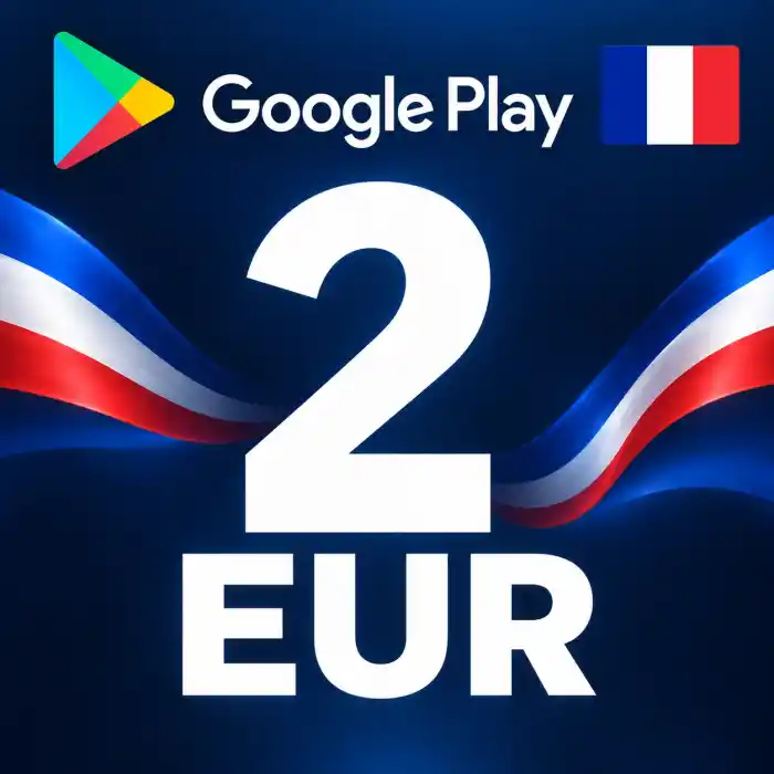 Google Play FR 2 EUR