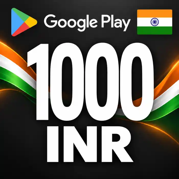 Google Play IN 1000 INR