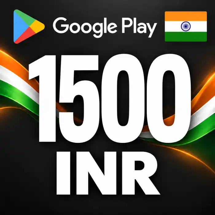 Google Play IN 1500 INR