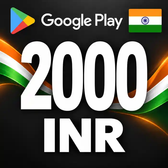 Google Play IN 2000 INR