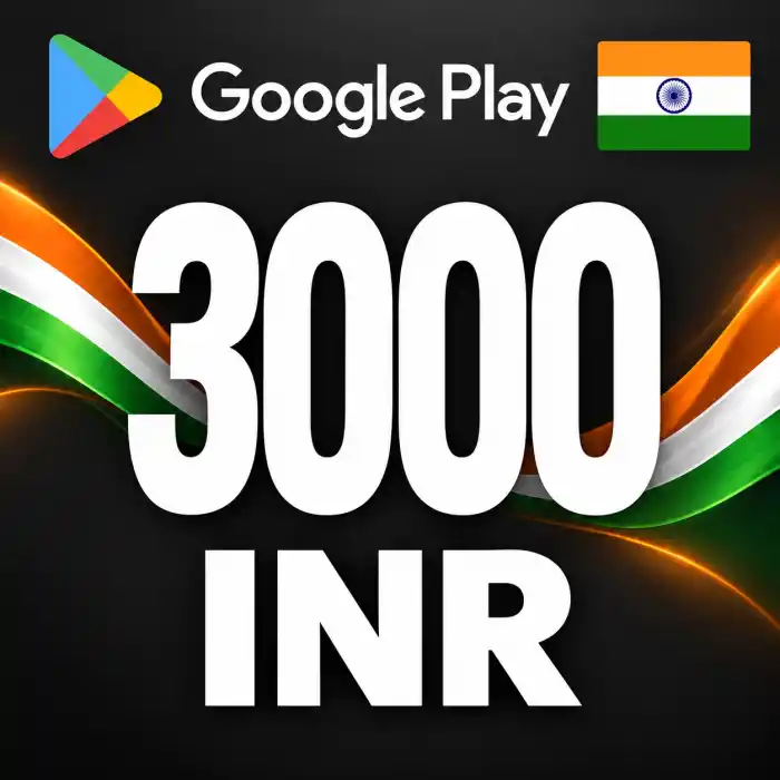 Google Play IN 3000 INR