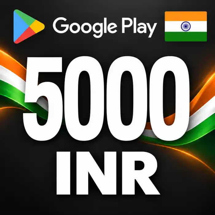 Google Play IN 5000 INR
