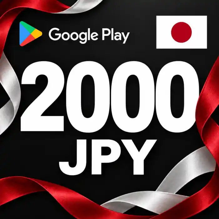 Google Play JP 2000 JPY