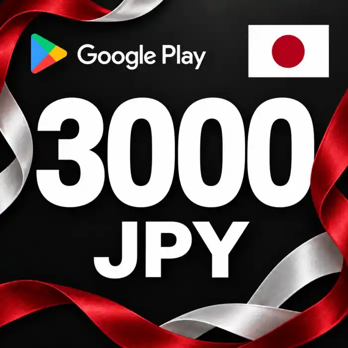 Google Play JP 3000 JPY