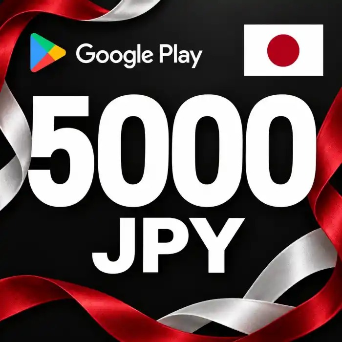 Google Play JP 5000 JPY