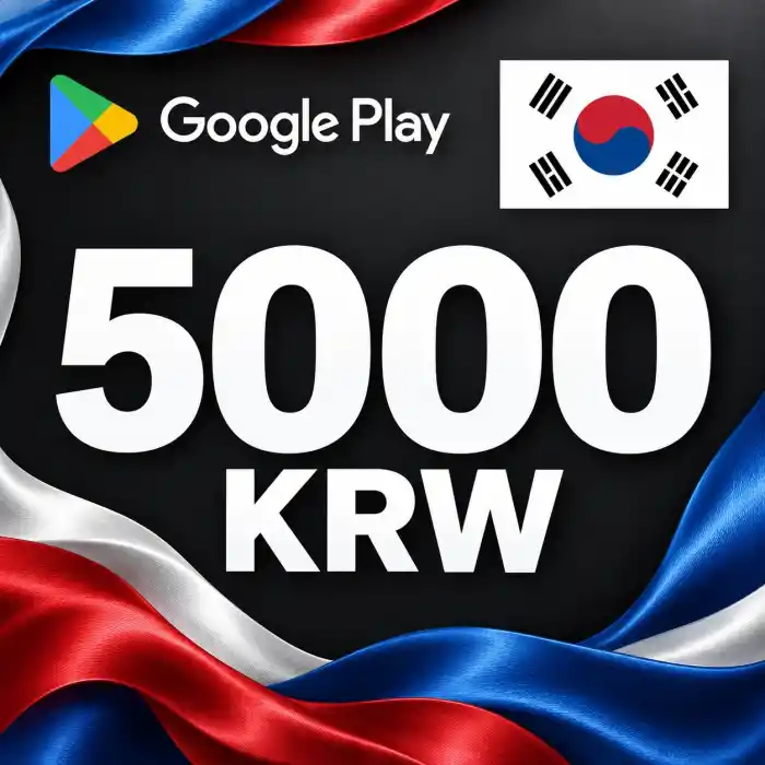 Google Play KR 5000 KRW