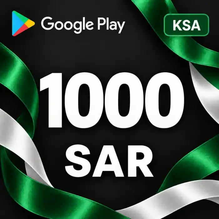Google Play KSA 1000 SAR