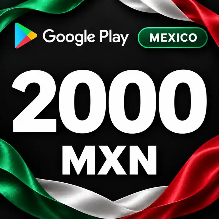 Google Play MX 2000 MXN