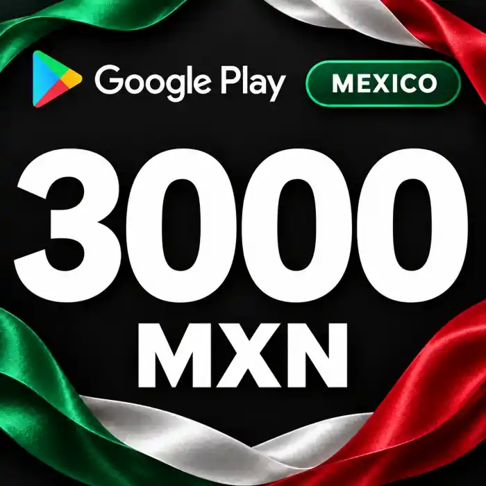 Google Play MX 3000 MXN