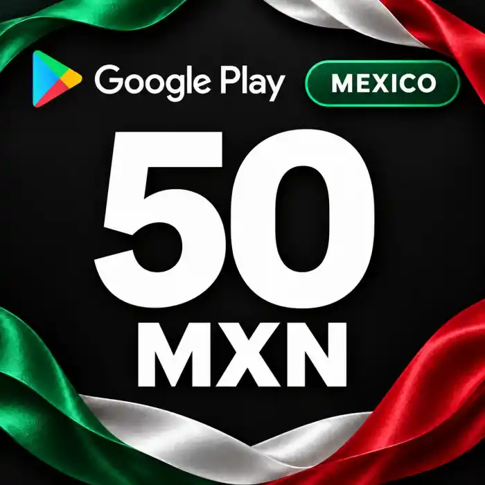 Google Play MX 50 MXN