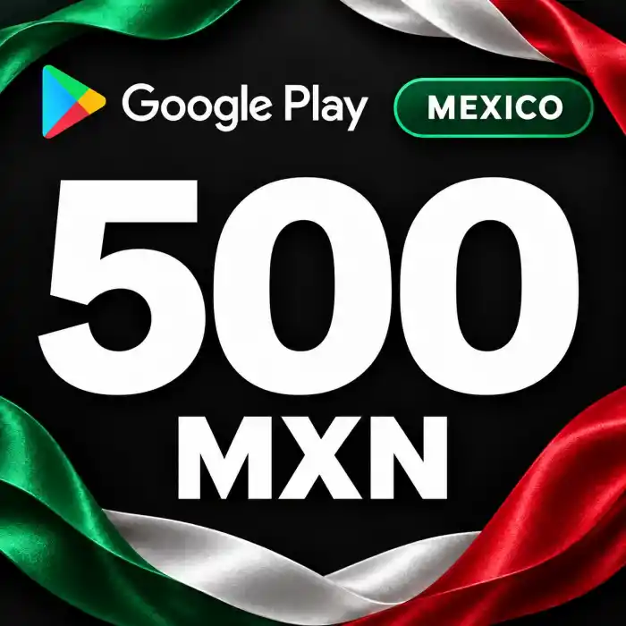 Google Play MX 500 MXN