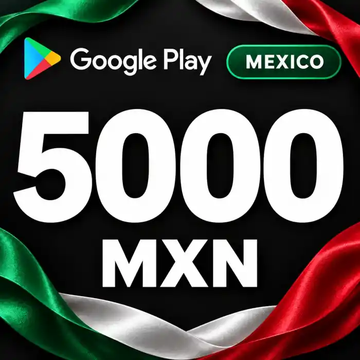 Google Play MX 5000 MXN