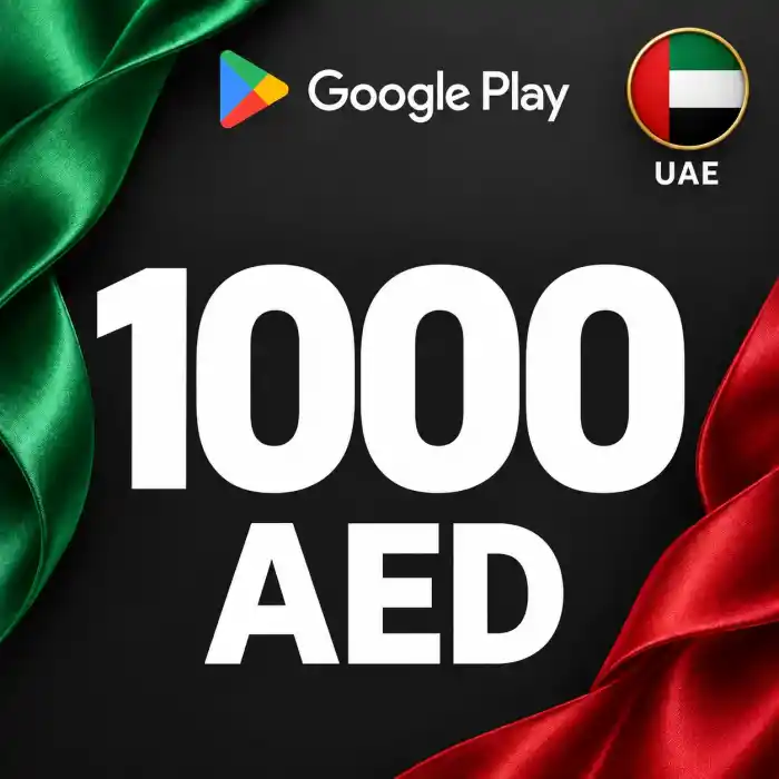Google Play UAE 1000 AED