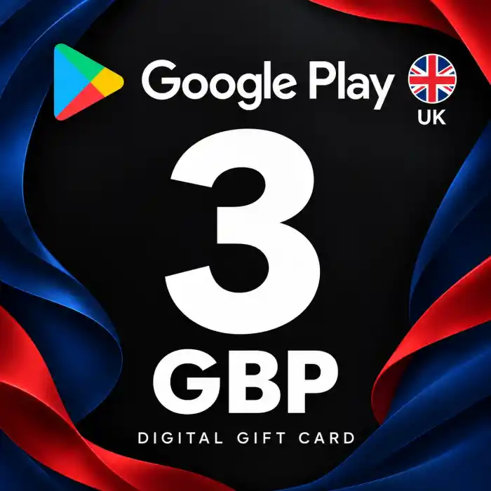 Google Play UK 3 GBP