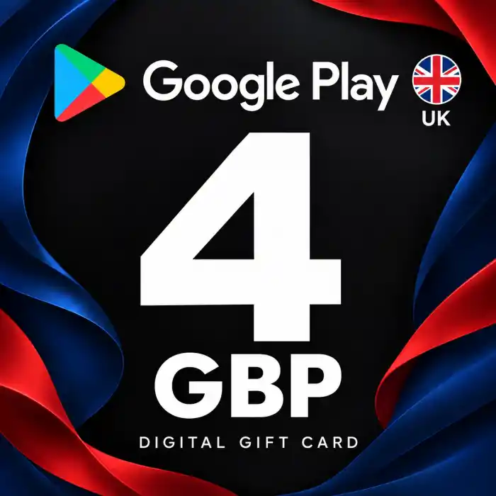 Google Play UK 4 GBP
