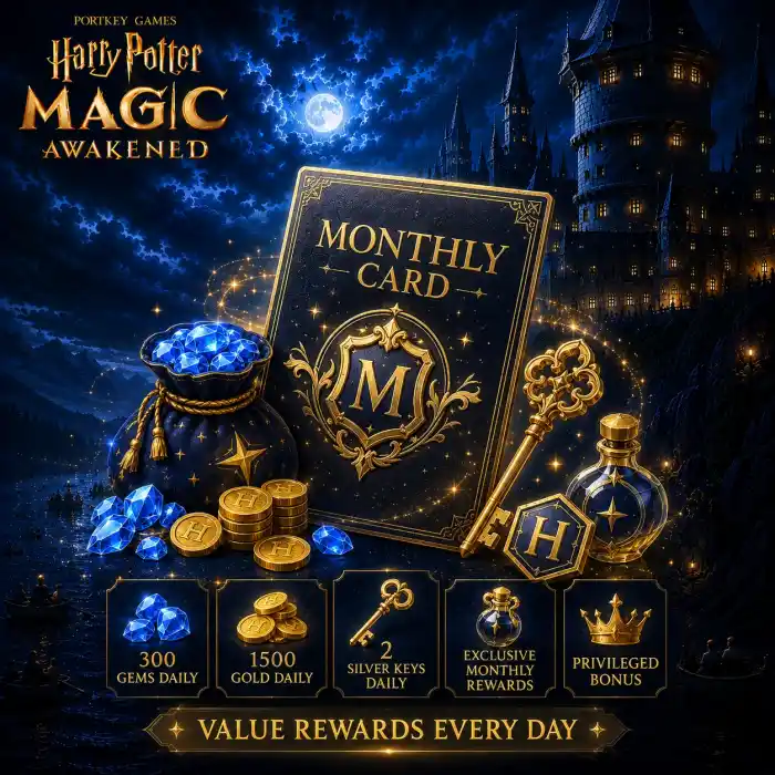 Harry Potter: Magic Awakened Montlhy Card
