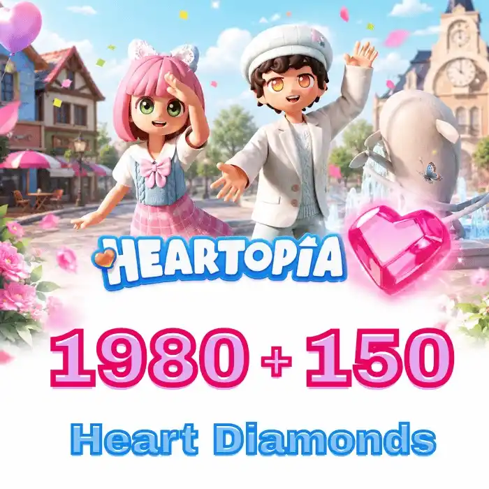 Heartopia 1980+150 Heart Diamonds