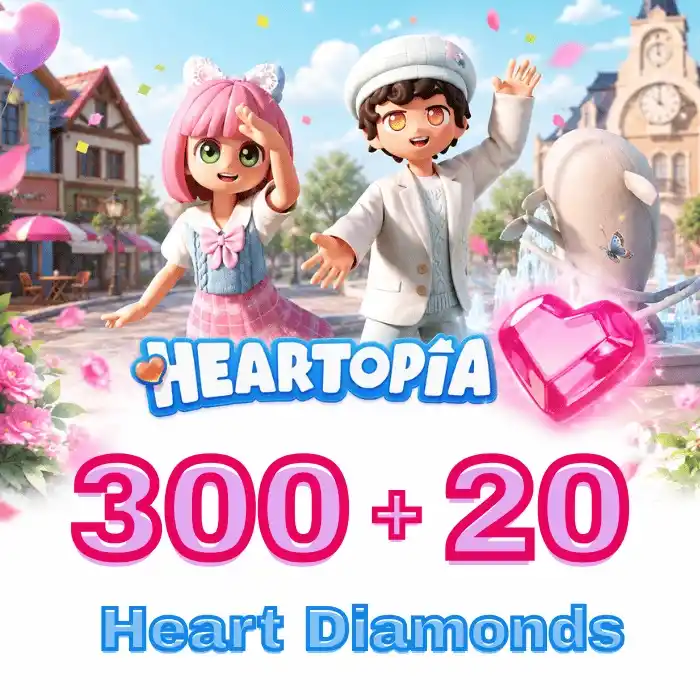 Heartopia 300+20 Heart Diamonds