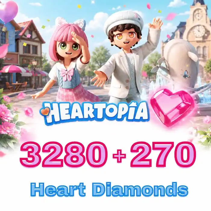 Heartopia 3280+270 Heart Diamonds