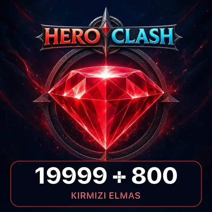 Hero Clash 19999 ألماس أحمر