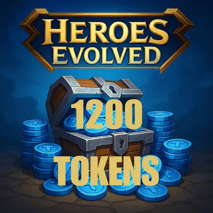 Heroes Evolved 1200 Tokens
