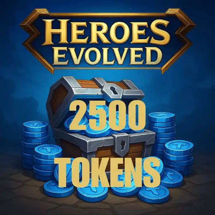 Heroes Evolved 2500 Tokens