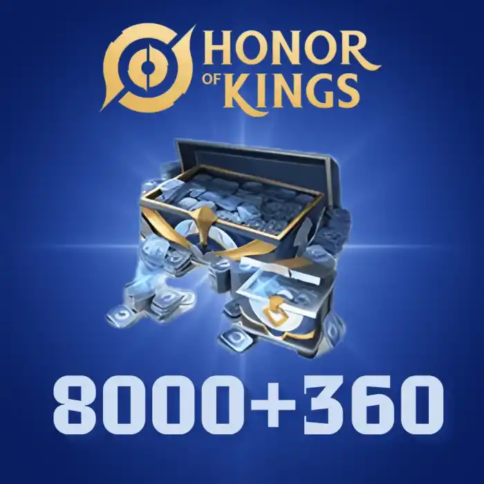 Honor of Kings 8360 (8000+360) Tokens Global