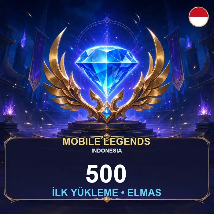 MLBB IDR İlk Yükleme 500 Elmas