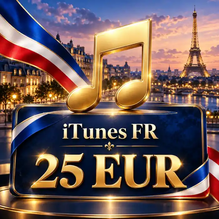 iTunes FR 25 EUR