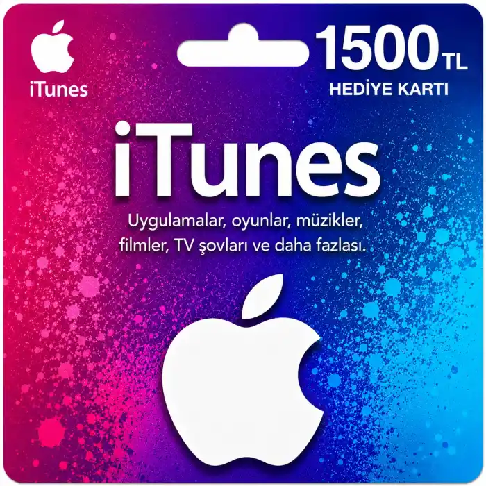 iTunes Gift Card 1500 TL