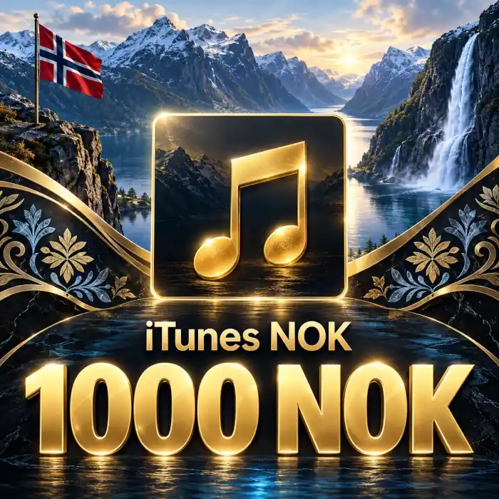 iTunes NOK 1000 NOK