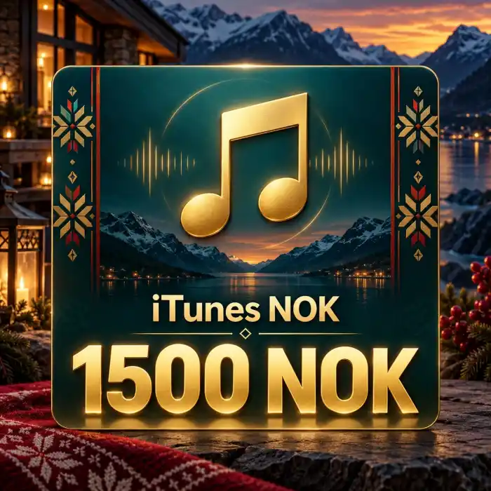 iTunes NOK 1500 NOK