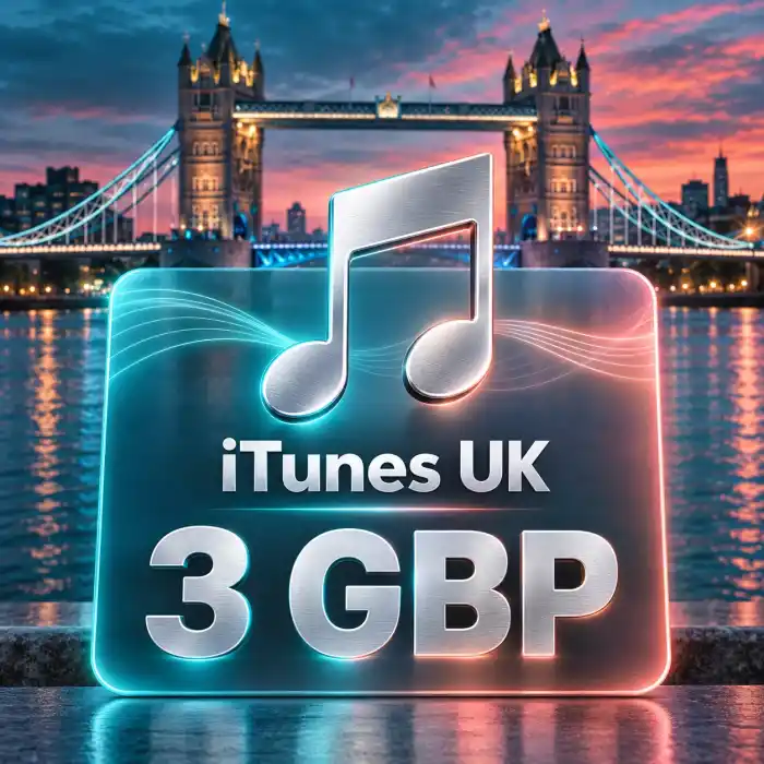 iTunes UK 3 GBP