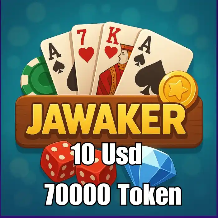 JAWAKER 10 دولار - 70000 رمز