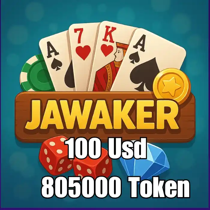 JAWAKER 100 USD - 825.000 Token
